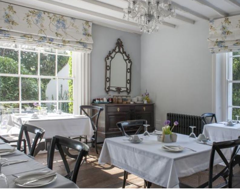 Breakfast room at bed and breakfast Ross on Wye