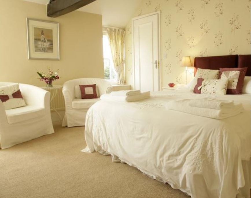 Bedroom at hotel in Ross on Wye