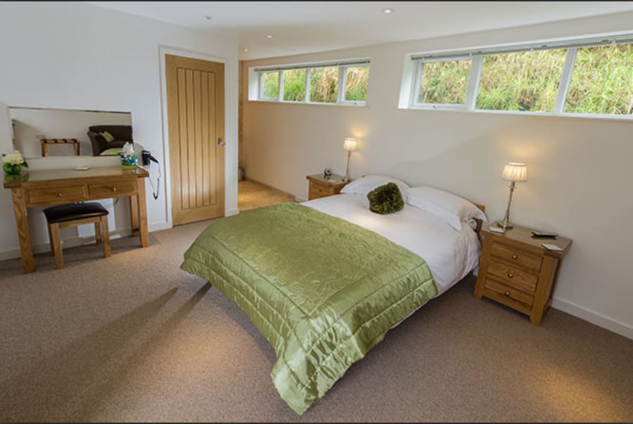 Double room at Wye Valley bed and breakfast